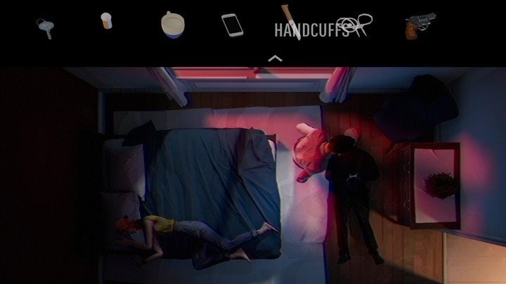 Cuff him, shoot him in the shoulder, check his phone calls - 12 Minutes: Full walkthrough of the game - Transition description - 12 Minutes game guide