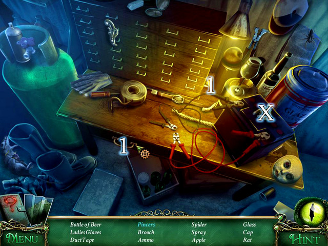 Crucial item [X] - Ammo - Hidden-object scenes - Collectibles and puzzles - 9 Clues: The Secret of Serpent Creek - Game Guide and Walkthrough