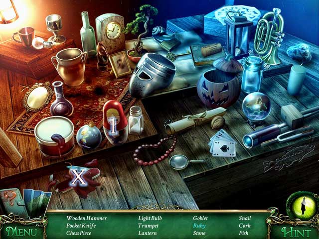 Crucial item [X] - Pocket Knife - Hidden-object scenes - Collectibles and puzzles - 9 Clues: The Secret of Serpent Creek - Game Guide and Walkthrough