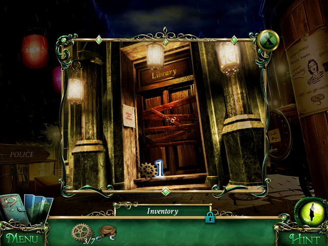 While entering the Town Square, you notice a bad looking woman - City streets - Main storyline - 9 Clues: The Secret of Serpent Creek - Game Guide and Walkthrough