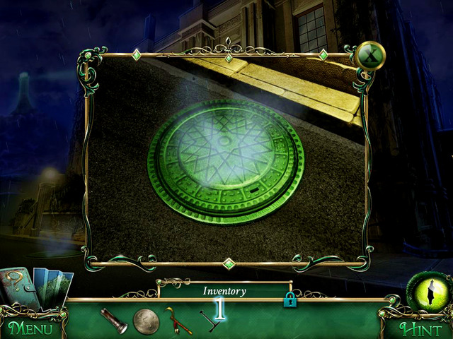 Approach the manhole - Sewers - Main storyline - 9 Clues: The Secret of Serpent Creek - Game Guide and Walkthrough
