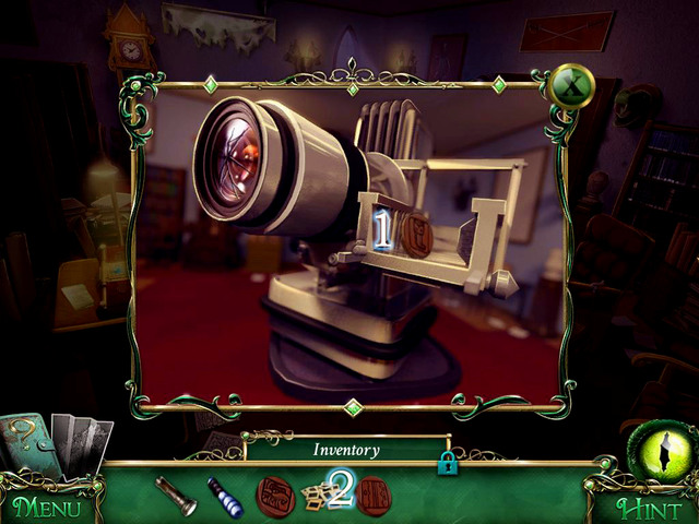 On the projector you find the last Seal chan [1] - Library - Main storyline - 9 Clues: The Secret of Serpent Creek - Game Guide and Walkthrough
