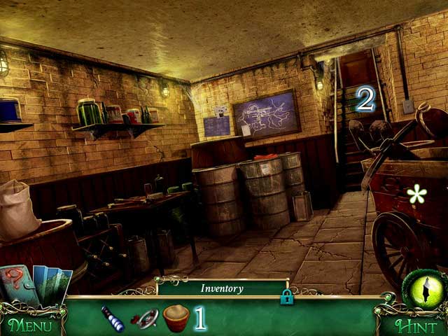 Then put a sand into a Pot and return to the Basement - Mansion - Main storyline - 9 Clues: The Secret of Serpent Creek - Game Guide and Walkthrough