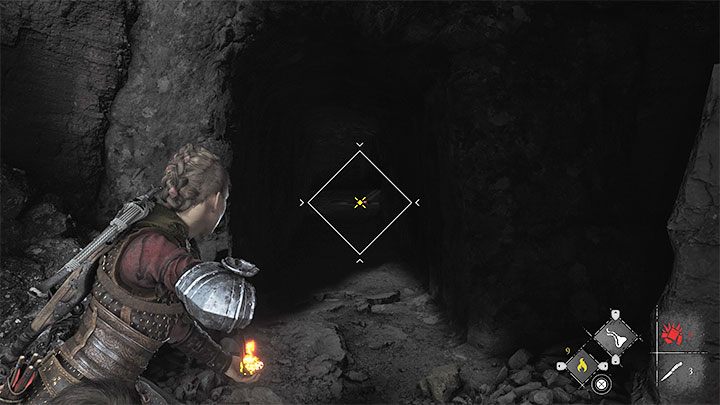 How do you open the large door in the underground area in chapter 11 in A Plague  Tale: Requiem?
