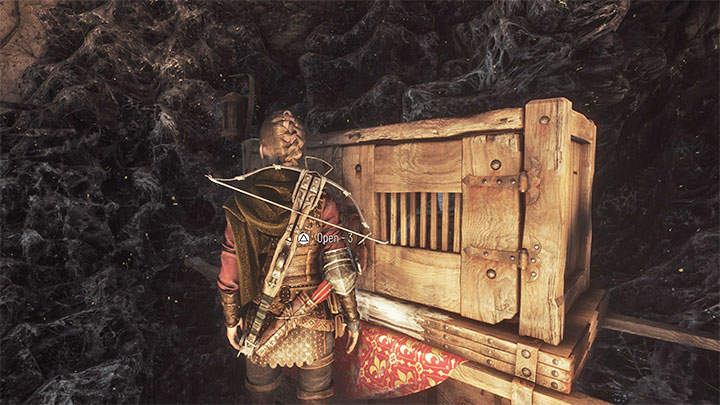 You will reach a secret area with a workbench - Plague Tale Requiem: Secret Chests - Chapter 11 (The Cradle of Centuries) - list, locations - Secret chests - A Plague Tale Requiem Guide, Walkthrough