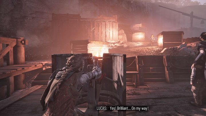 Shoot wooden surfaces with them to create light - Plague Tale Requiem: Chapter 5, Find a way to reach the boat - walkthrough - Chapter 5 - In Our Wake - A Plague Tale Requiem Guide, Walkthrough