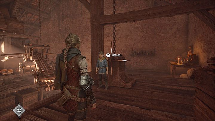 Return back to the ballista - Plague Tale Requiem: Chapter 3, Escape the fort - walkthrough - Chapter 3 - A Burden of Blood - A Plague Tale Requiem Guide, Walkthrough