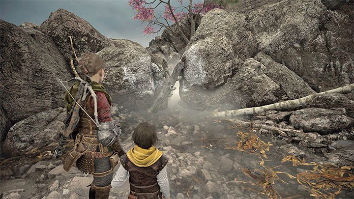 Once you approach the fort, the drawbridge will be raised, which prevents you from entering it via the main path - Plague Tale Requiem: Chapter 10, Reach the fort - walkthrough - Chapter 10 - Bloodline - A Plague Tale Requiem Guide, Walkthrough