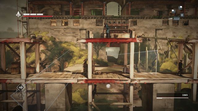 Ninth shard under the scaffolding - Shards in sequence 11 - The Betrayal - Animus shards - Assassins Creed Chronicles: China - Game Guide and Walkthrough