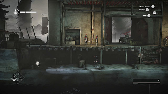 Secret is close to the starting point - Shards in sequence 4 - The Slaver - Animus shards - Assassins Creed Chronicles: China - Game Guide and Walkthrough