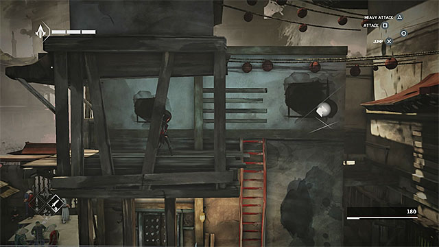 Catch the shard in the air - Shards in sequence 6 - The Search - Animus shards - Assassins Creed Chronicles: China - Game Guide and Walkthrough