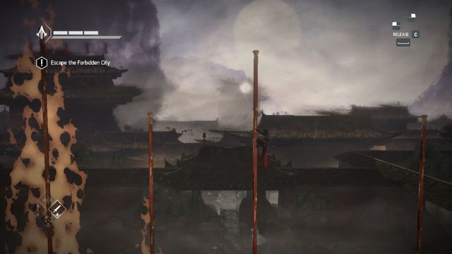 If you want to collect shard you must hurry - Demon Fire - walkthrough for sequence 10 - Walkthrough - Assassins Creed Chronicles: China - Game Guide and Walkthrough