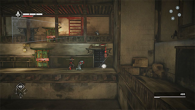 Shard is found on the lowest level - Shards in sequence 8 - Hunted - Animus shards - Assassins Creed Chronicles: China - Game Guide and Walkthrough