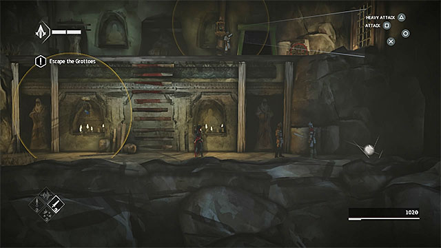 You must take down the guards to reach the secret - Shards in sequence 2 - The return - Animus shards - Assassins Creed Chronicles: China - Game Guide and Walkthrough