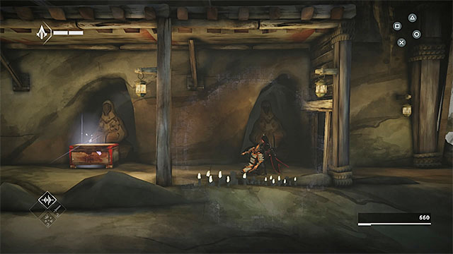 Eliminate the guard and search the chest - Treasure chests in sequence 2 - The Return - Treasure chests - Assassins Creed Chronicles: China - Game Guide and Walkthrough