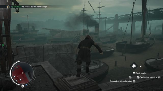 Free run is enough for Jacob and Evie to automatically jump through obstacles. - Free run | Moving - Moving - Assassins Creed: Syndicate Game Guide & Walkthrough