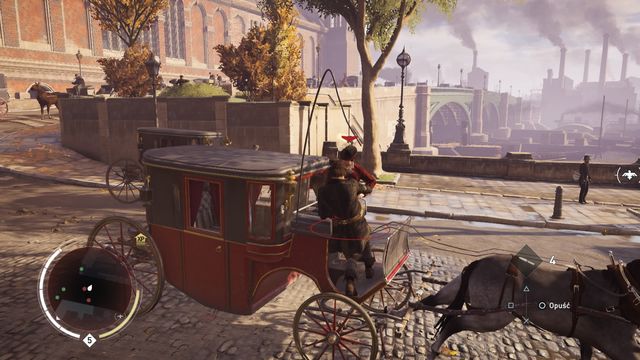 By running towards the carriage you can throw the driver from it and take control of the vehicle. - Carriages | Moving - Moving - Assassins Creed: Syndicate Game Guide & Walkthrough