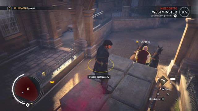 After jumping on enemy vehicle, taking control is very easy. - Carriages | Moving - Moving - Assassins Creed: Syndicate Game Guide & Walkthrough