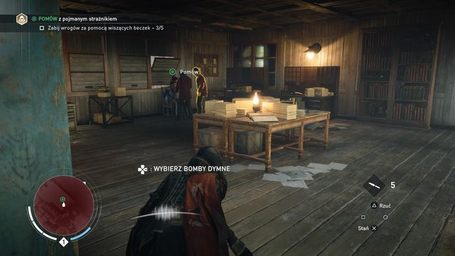 The smoke bombs found in the chest below can be used for distracting the enemies. - 01 - A Simple Plan | Syndicate Sequence 2 Walkthrough - Sequence 2 - Assassins Creed: Syndicate Game Guide & Walkthrough