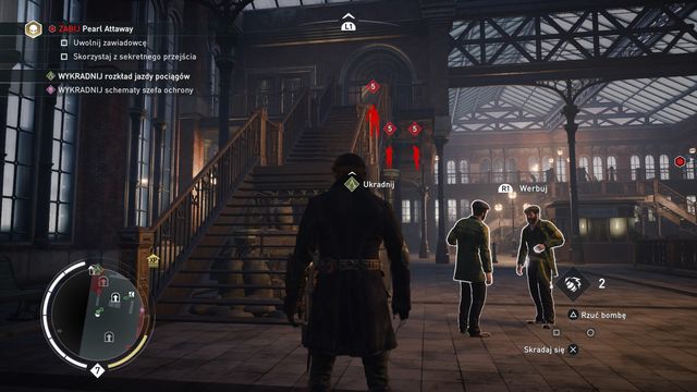 The room with conductors timetable and the scout prisoner (optional target). - 05 - End of the Line | Syndicate Sequence 5 Walkthrough - Sequence 5 - Assassins Creed: Syndicate Game Guide & Walkthrough