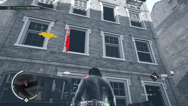 If you enter the building through the window, you will position yourself behind the enemies. - 05 - A Struggle for Existence | Charles Darwin Memories - Charles Darwin Memories - Assassins Creed: Syndicate Game Guide & Walkthrough