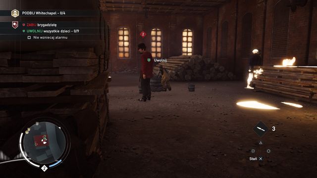 Children are mostly guarded by some few isolated enemies. - Conquests | Gangs - Gangs - Assassins Creed: Syndicate Game Guide & Walkthrough