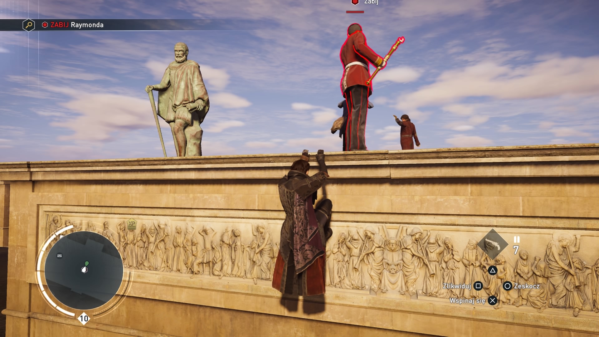 Sneak up to Raymond. - Dreadful Crimes | World War I - World War I - Assassins Creed: Syndicate Game Guide & Walkthrough