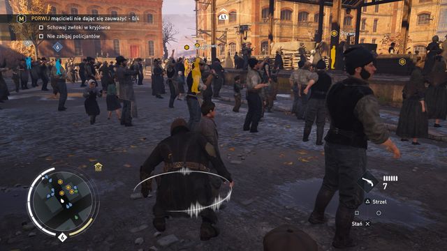 A sneaking assassin doesnt impress anyone in the crowd. - Sneaking up | Crafting - Crafting - Assassins Creed: Syndicate Game Guide & Walkthrough