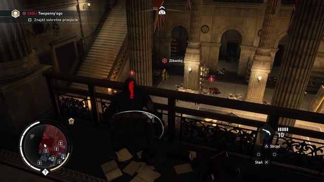 Aerial assassination is the quickest way to kill the target, but after that you will most likely be detected. - 03 - A Bad Penny | Syndicate Sequence 6 Walkthrough - Sequence 6 - Assassins Creed: Syndicate Game Guide & Walkthrough