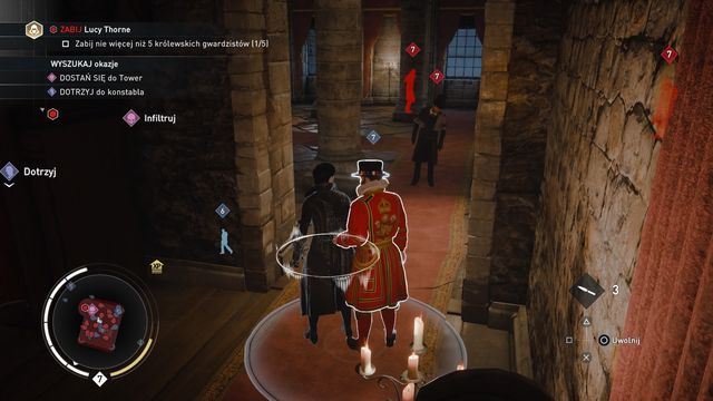 Carefully avoid the enemies, especially the ones standing close to the passage. - 05 - A Thorne in the Side | Syndicate Sequence 6 Walkthrough - Sequence 6 - Assassins Creed: Syndicate Game Guide & Walkthrough