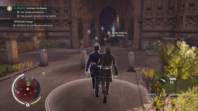 Policeman occasion is one of the ways of getting inside. - 04 - Motion to Impeach | Syndicate Sequence 7 Walkthrough - Sequence 7 - Assassins Creed: Syndicate Game Guide & Walkthrough