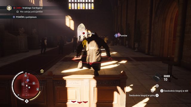 Following the count would unnecessarily make the mission more complicated. - 04 - Motion to Impeach | Syndicate Sequence 7 Walkthrough - Sequence 7 - Assassins Creed: Syndicate Game Guide & Walkthrough