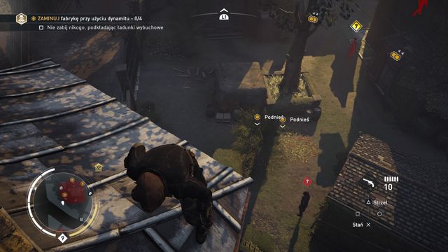 The place from where you will take first two chests. - 03 - Fun and Games | Syndicate Sequence 8 Walkthrough - Sequence 8 - Assassins Creed: Syndicate Game Guide & Walkthrough