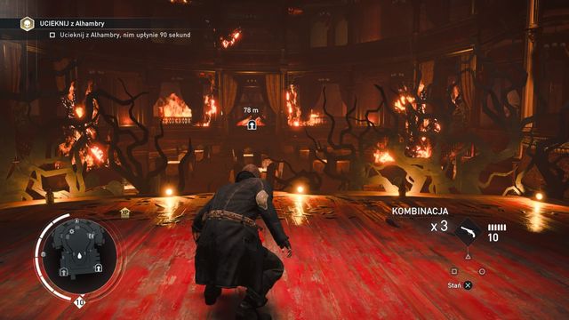 Ignore other options and go straight to the exit in front of you. - 04 - Final Act | Syndicate Sequence 8 Walkthrough - Sequence 8 - Assassins Creed: Syndicate Game Guide & Walkthrough