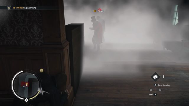 Using the smoke bomb will make the assassination and kidnapping very easy. - 03 - Recollection | Charles Dickens Memories - Charles Dickens Memories - Assassins Creed: Syndicate Game Guide & Walkthrough