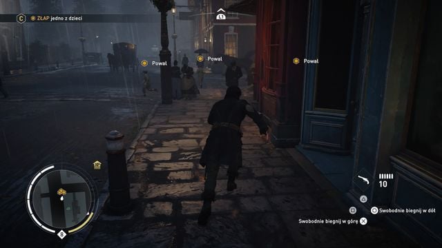 Follow and tackle selected child. - 04 - Berkeley Square 50 | Charles Dickens Memories - Charles Dickens Memories - Assassins Creed: Syndicate Game Guide & Walkthrough