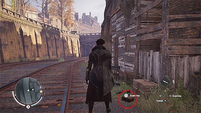 The Music Box is lying on the ground, next to railroad tracks. - Whitechapel | Secrets of London - Secrets of London - Assassins Creed: Syndicate Game Guide & Walkthrough