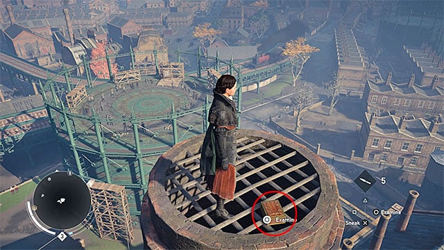 Climb up the chimney. - Lambeth | Secrets of London - Secrets of London - Assassins Creed: Syndicate Game Guide & Walkthrough