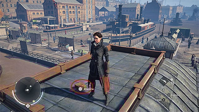 Get to the roof of a small building, on the St. Pauls Pier. - Thames | Secrets of London - Secrets of London - Assassins Creed: Syndicate Game Guide & Walkthrough