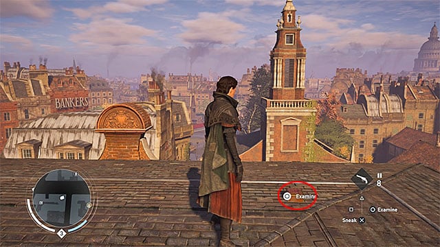 Get to the roof of the building neighboring the church. - City of London | Secrets of London - Secrets of London - Assassins Creed: Syndicate Game Guide & Walkthrough