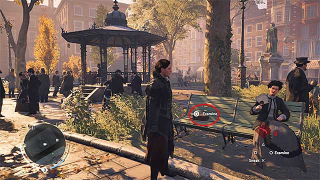 The Music Box is lying on one of the benches in the park. - City of London | Secrets of London - Secrets of London - Assassins Creed: Syndicate Game Guide & Walkthrough