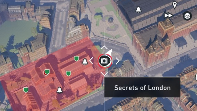 The music box is in the Northern Strand (the above screenshot) - The Strand | Secrets of London - Secrets of London - Assassins Creed: Syndicate Game Guide & Walkthrough