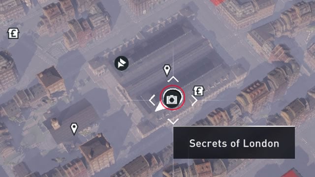 The music box is in the Eastern part of The Strand (the above screenshot) - The Strand | Secrets of London - Secrets of London - Assassins Creed: Syndicate Game Guide & Walkthrough