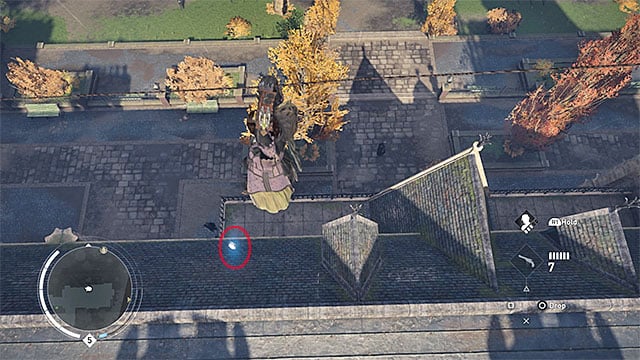 This rift is above the Northern part of the Lambeth Palace - Lambeth | Helix glitches - Helix glitches - Assassins Creed: Syndicate Game Guide & Walkthrough