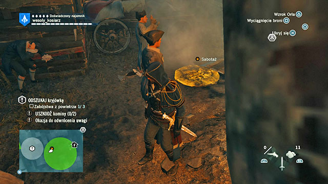 Cover it to create a smokescreen. - 02 - Le Roi Est Mort... | Sequence 4 of AC Unity - Sequence 4 - Assassins Creed: Unity Game Guide & Walkthrough