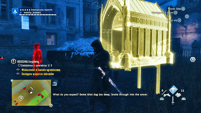 Sewer entrance. - 02 - Le Roi Est Mort... | Sequence 4 of AC Unity - Sequence 4 - Assassins Creed: Unity Game Guide & Walkthrough