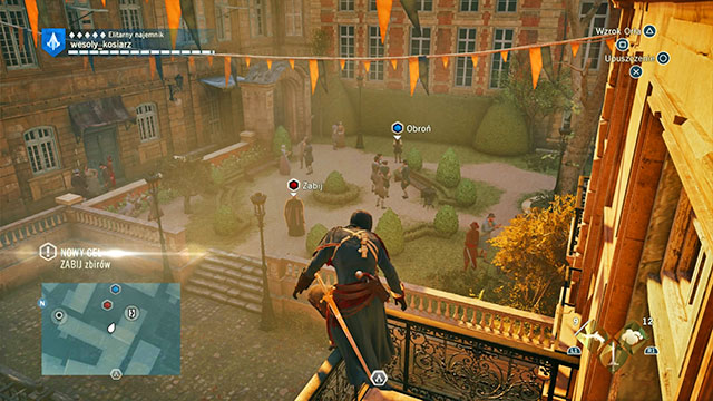 Firstly, go to the designated spot and use the Eagle Vision - 02 - Templar Ambush | Sequence 6 of AC Unity - Sequence 6 - Assassins Creed: Unity Game Guide & Walkthrough