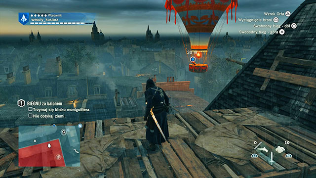 After this balloon! - 03 - The Escape | Sequence 9 of AC Unity - Sequence 9 - Assassins Creed: Unity Game Guide & Walkthrough