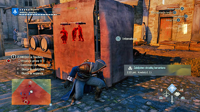 Remove the canvas to attract people. - 02 - Rise of the Assassin | Sequence 11 of AC Unity - Sequence 11 - Assassins Creed: Unity Game Guide & Walkthrough