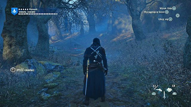 Youll start at a cemetery - 03 - Bastille (Server Bridge) | Sequence 11 of AC Unity - Sequence 11 - Assassins Creed: Unity Game Guide & Walkthrough